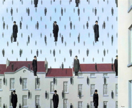 Magritte Golconde Diamond Painting full