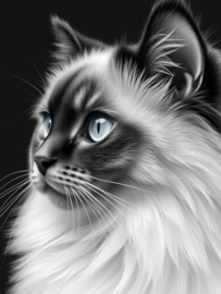 Mooie kat Diamond Painting