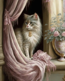 Mooie kat Diamond Painting