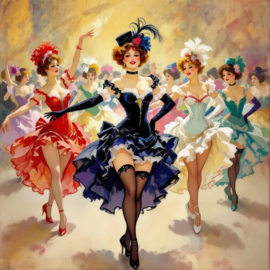Danseressen Diamond Painting