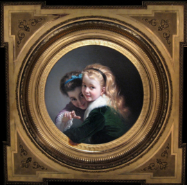 Pere lachende meisjes Diamond Painting