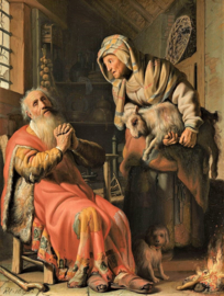 Rembrandt Tobias en het bokje Diamond Painting full