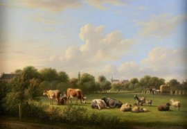 Ravenswaay gezicht op Assen Diamond Painting full