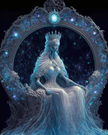 IJskoningin Diamond Painting