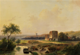 Schelfhout ruïne Brederode Diamond Painting