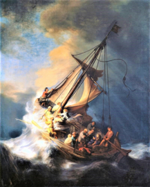 Rembrandt Christ in the storm Diamond Painting full