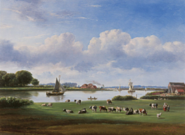 Ravenswaay rivierenlandschap Diamond Painting full