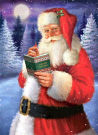Kerstman Diamond Painting full