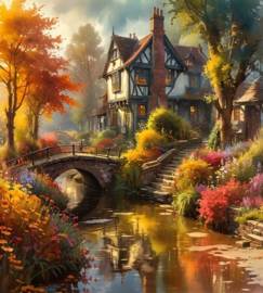 Mooi plaatje Diamond Painting