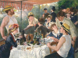Renoir lunch boating party Diamond Painting full