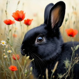 Konijntje Diamond Painting