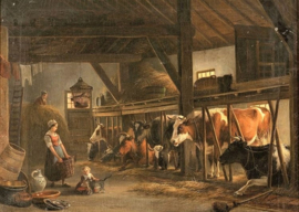 Ravenswaay Koeien op stal Diamond Painting