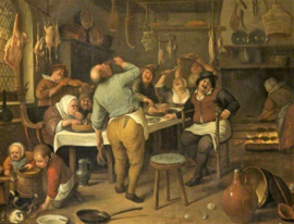 Steen vette keuken Diamond Painting