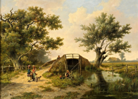 Koekkoek Bruggetje Diamond Painting full