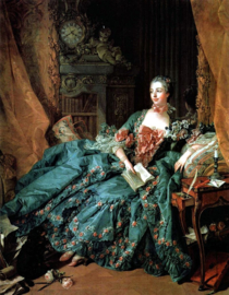 Francois Boucher Madame de Pompadour Diamond Painting