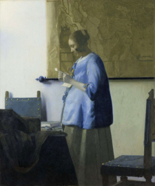 Vermeer Brief lezende vrouw