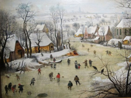 Bruegel Winterlandschap Diamond Painting