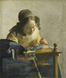 Vermeer kantwerkster Diamond Painting full