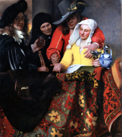 Vermeer De koppelaarster Diamond Painting full
