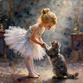 Dans met mij Diamond Painting