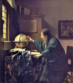 Vermeer de Astronoom Diamond Painting full