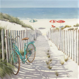 Strand Fiets Diamond Painting full