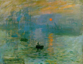 Monet soleil levant Diamond Painting full