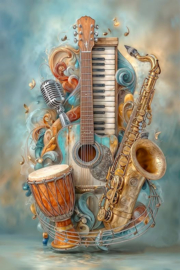 Muziek Diamond Painting
