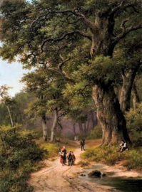 Wandeling in het Bos Diamond Painting full