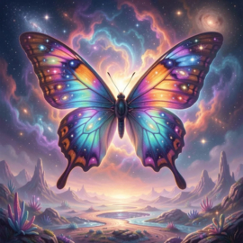Vlinder Diamond Painting