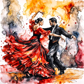 Flamenco Diamond Painting