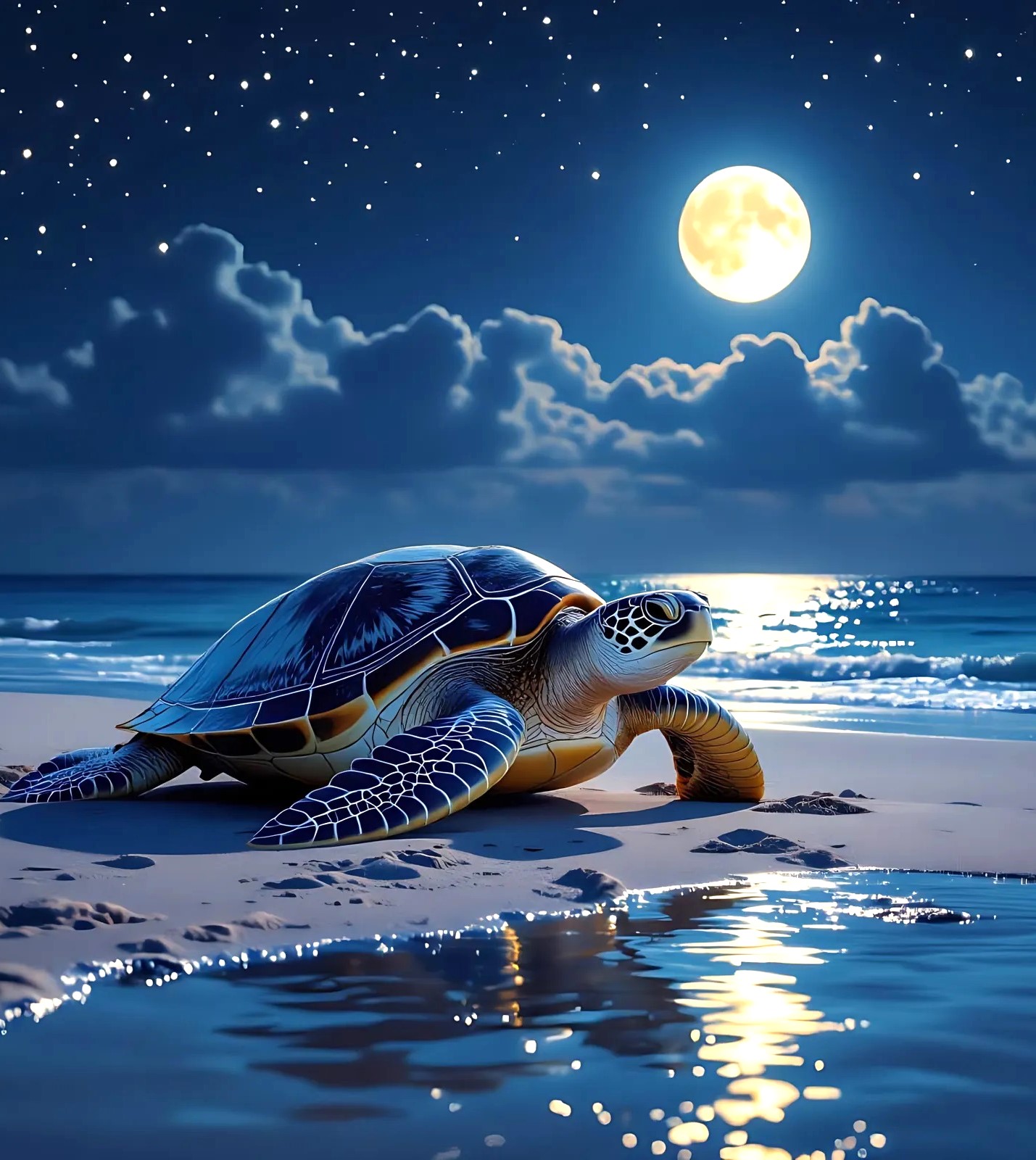 Zeeschildpad Diamond Painting