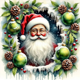 Kerstman Diamond Painting
