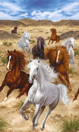 Paarden Diamond Painting full