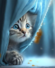 Kitten Diamond Painting full