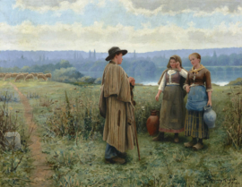 Daniel Ridgway Knight Herder Diamond Painting full