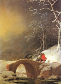 Jan Asselijn Winterlandschap Diamond Painting