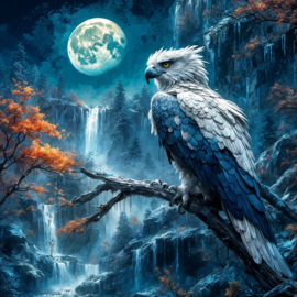 Roofvogel Diamond Painting
