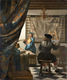 Vermeer art of painting