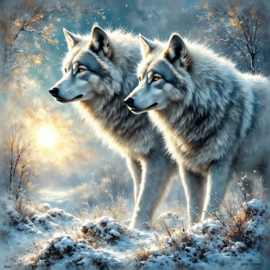 Wolven Diamond Painting