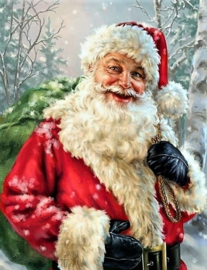 Kerstman Diamond Painting full