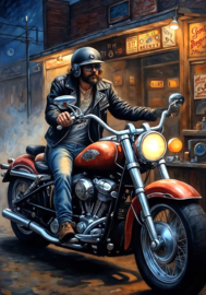 Biker Diamond Painting