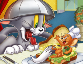 Tom en Jerry Diamond Painting full