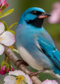 Blue Bird Diamond Painting
