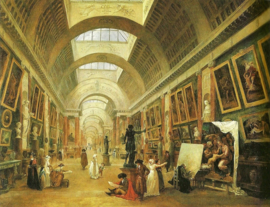 Hubert Robert galerie Louvre Diamond Painting
