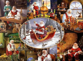 Leven van de Kerstman Diamond Painting full