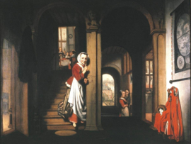Maes Nicolaes luistervink Diamond Painting