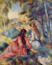 Renoir in the meadow Diamond Painting full