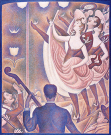 Seurat le chahut Diamond Painting full
