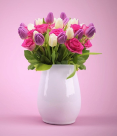 Bouquet Bloemen Diamond Painting full